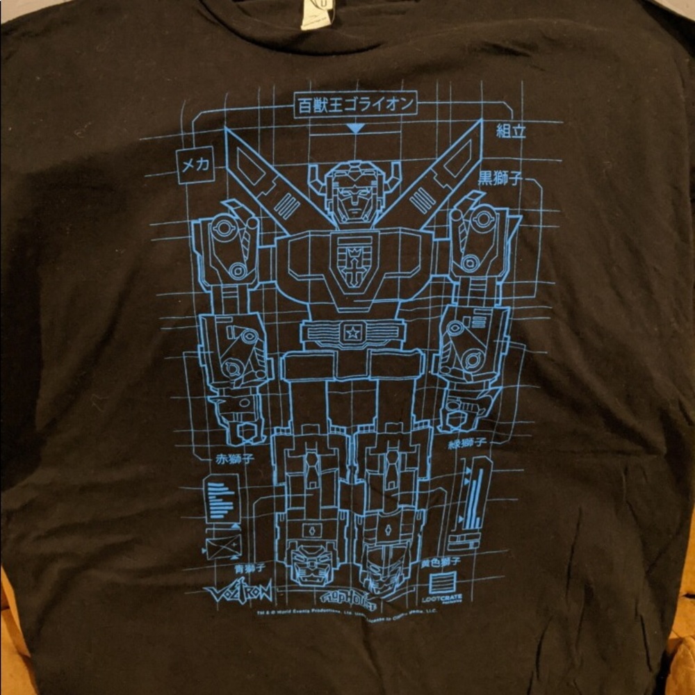 Voltron graphic Tee